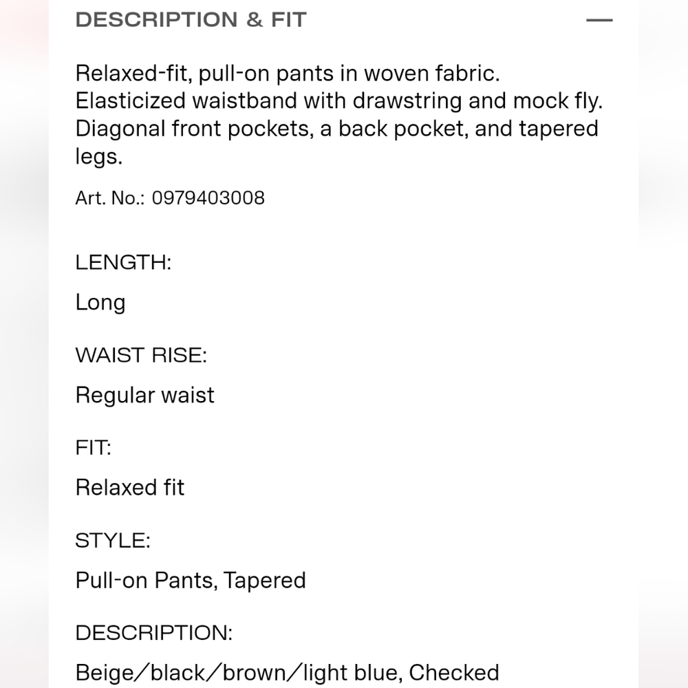 H&M Pants - Picture 2 of 7